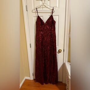 Azazie Sequin Bridesmaid Dress